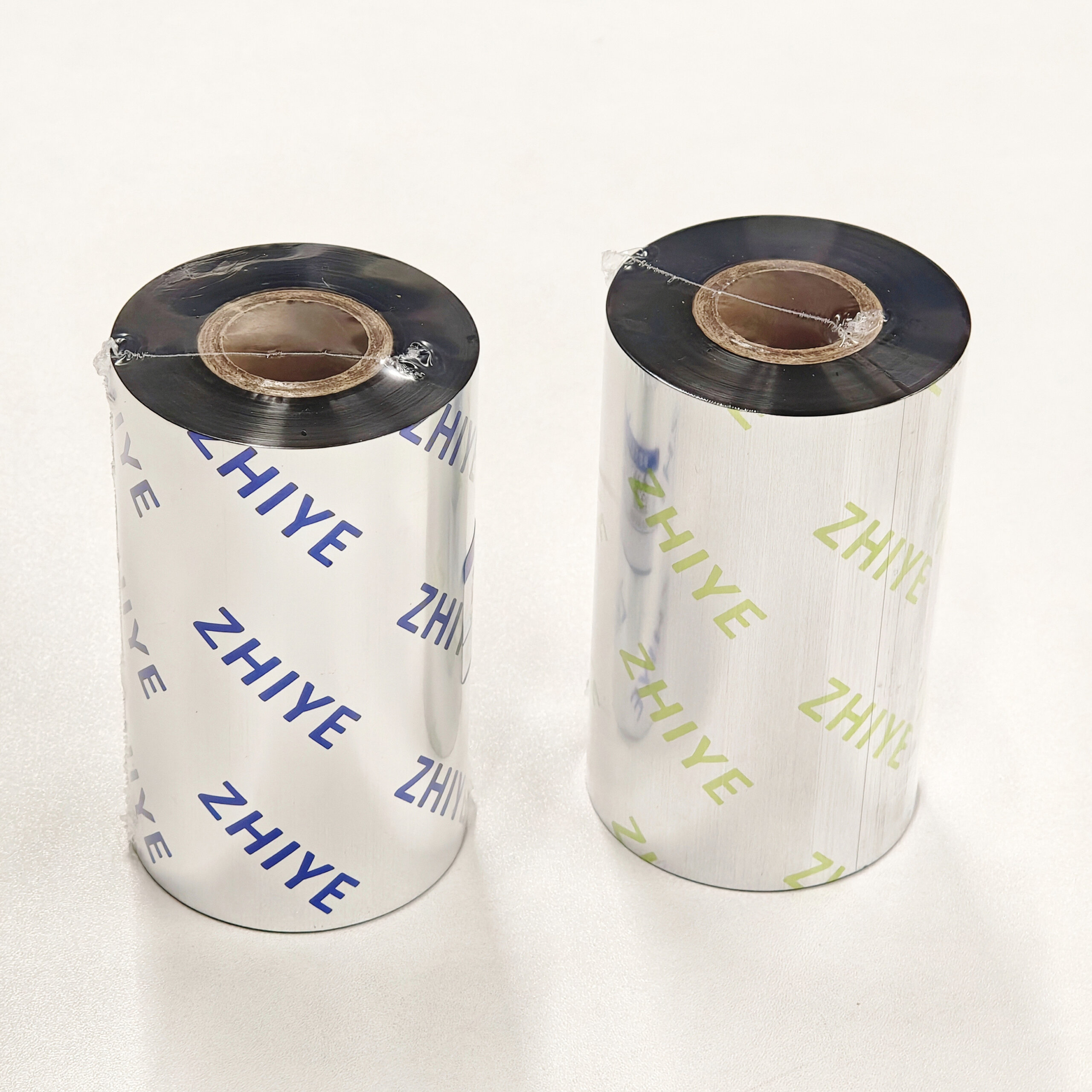 Free Sample 110*300 Zebra Thermal Transfer Ribbon Black Ink Wax Resin ...