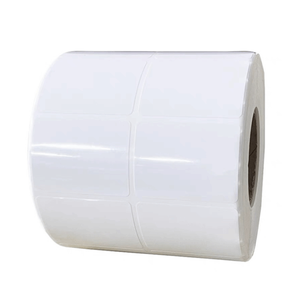 Glossy White BOPP Waterproof Polypropylene Label Film Self-Adhesive Print Label Roll Synthetic PP Material Stickers Packaging - Image 2