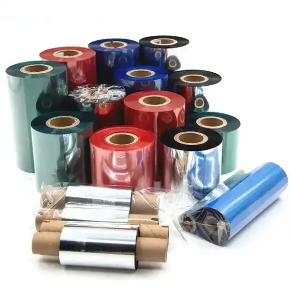 Custom 110mm 300m Black Color Thermal Transfer Ribbon Wax Barcode Label Printing Ribbons for Compatible Zebra Printers - Image 3