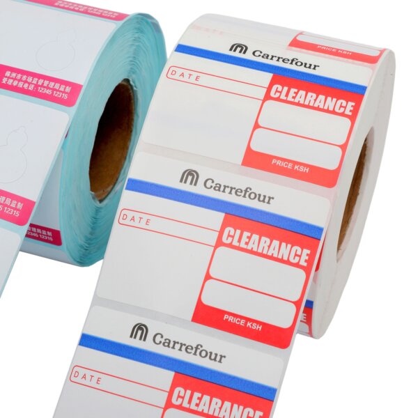 Hot Selling Custom Printed 58x40 Mm Self Adhesive Direct Thermal Scale Labels Waterproof For E-commerce Brand Logo - Image 3