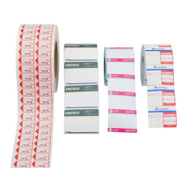 Hot Selling Custom Printed 58x40 Mm Self Adhesive Direct Thermal Scale Labels Waterproof For E-commerce Brand Logo - Image 2