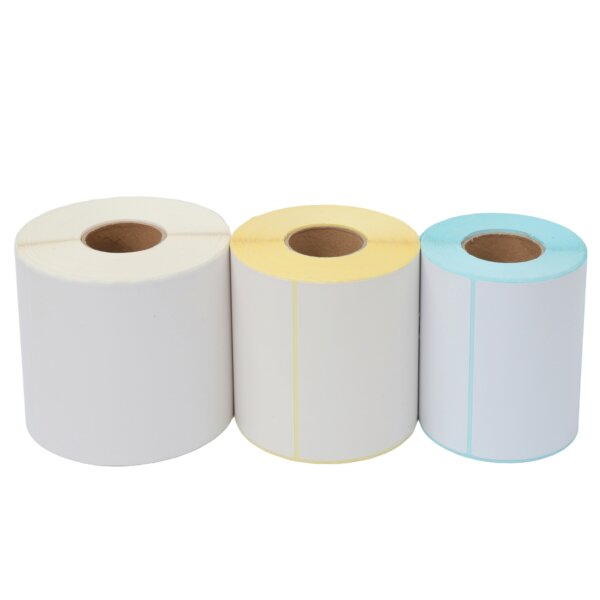 Self-Adhesive 70x50 60x40 50x30 Direct Thermal Labels Waterproof Barcode Food Shipping Sticker For Zebra Printer - Image 3
