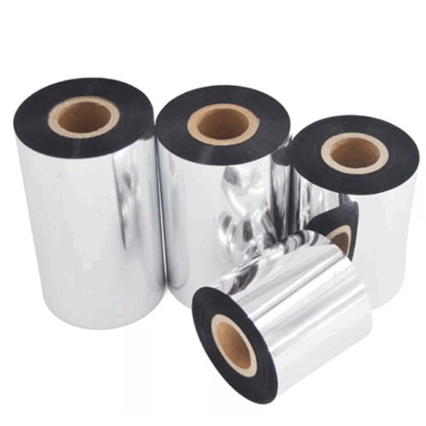Free Sample 110*300 Zebra Thermal Transfer Ribbon Black Ink Wax Resin for Barcode Label Printer