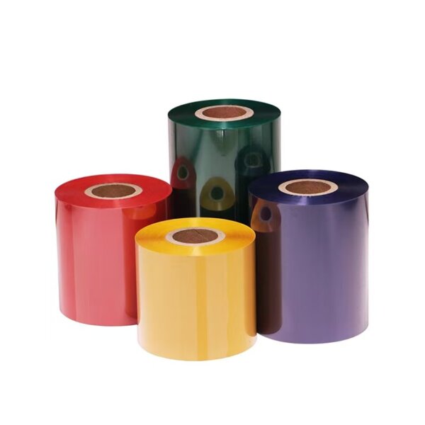 Manufacturer Wash Care Resin Ribbon 40mm 300m Thermal Transfer Ribbon for Garment Use Polyester Satin for Clothing - Image 4