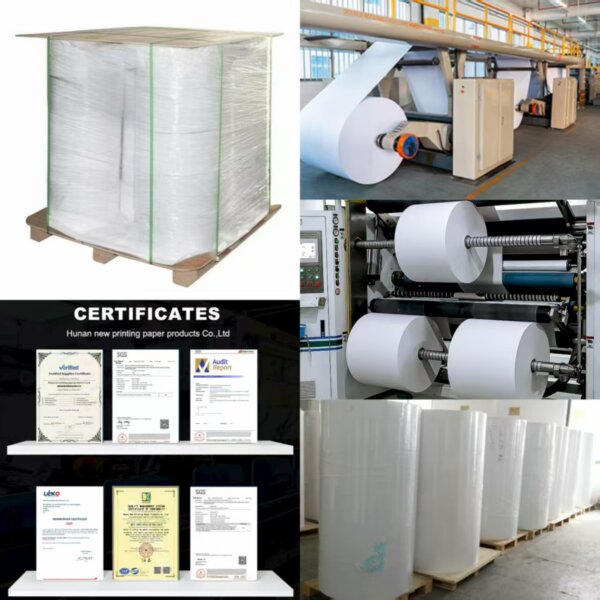 Self-Adhesive 70x50 60x40 50x30 Direct Thermal Labels Waterproof Barcode Food Shipping Sticker For Zebra Printer - Image 6