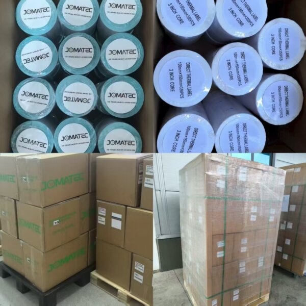 Self-Adhesive 70x50 60x40 50x30 Direct Thermal Labels Waterproof Barcode Food Shipping Sticker For Zebra Printer - Image 7